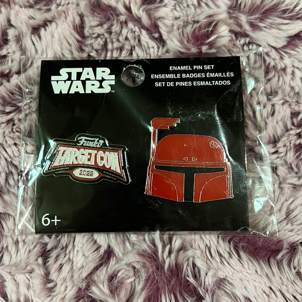 Star Wars Funko Enamel Pin Set - Target Con 2022
